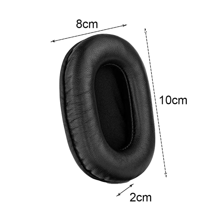 2 PCS Headset Sponge Earmuffs For SONY MDR-7506 / V6 / 900ST, Color: Black Net - Earmuff & Pad by PMC TechLife | Online Shopping South Africa | PMC TechLife