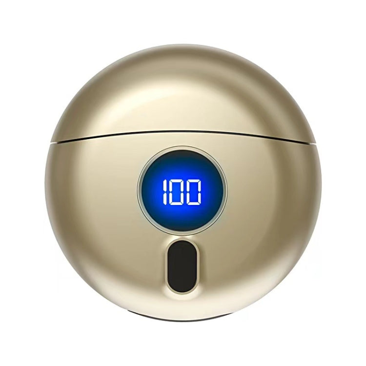 TJ01 Flying Saucer Razor USB Rechargeable Mini Shaver(Champagne Golden) - free shipping - PMC TechLife - Order now!