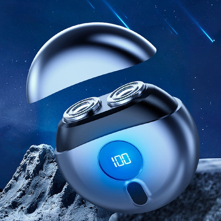 TJ01 Flying Saucer Razor USB Rechargeable Mini Shaver(Champagne Golden) - free shipping - PMC TechLife - Order now!