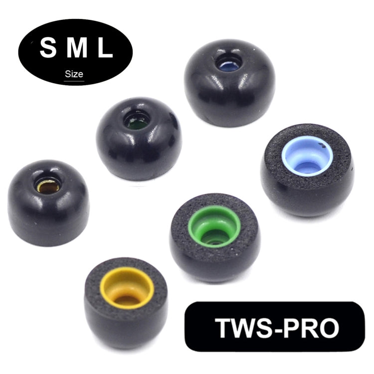 6 PCS Memory Foam Earplugs For TWS Jabra Elite 65T Sony WF-1000XM3 Real Wireless Headset Medium - Anti-dust & Ear Caps by PMC TechLife | Online Shopping South Africa | PMC TechLife