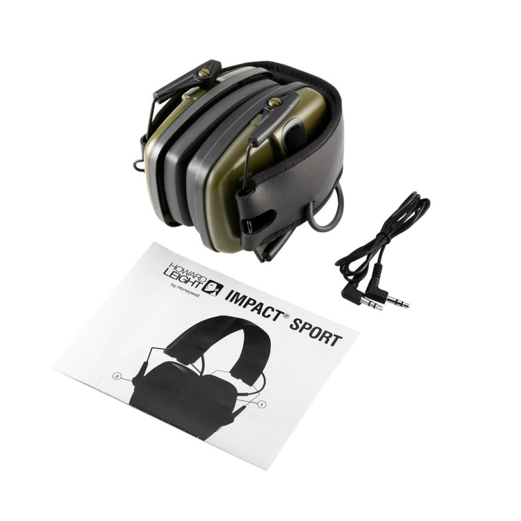 Noise-cancelling Headphones Noise-isolating Earmuffs For Outdoor Work(Green) - Workplace Safety Supplies by PMC TechLife | Online Shopping South Africa | PMC TechLife | Buy Now Pay Later Mobicred