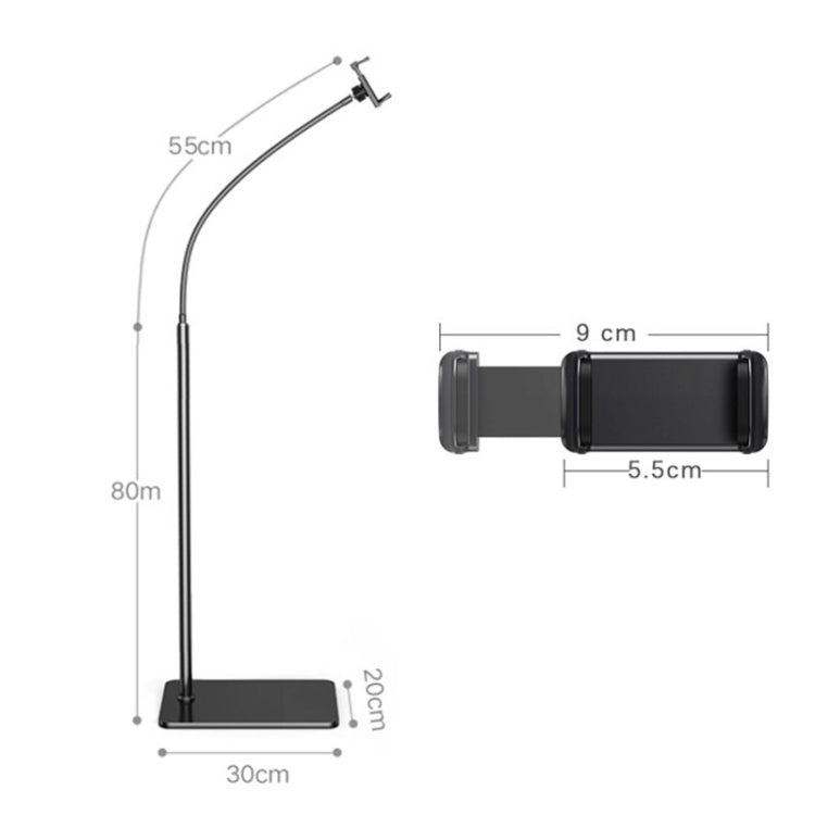 135cm Floor Model Mobile Phone Live Broadcast Bedside Lifting Bracket - Lazy Bracket by PMC TechLife | Online Shopping South Africa | PMC TechLife