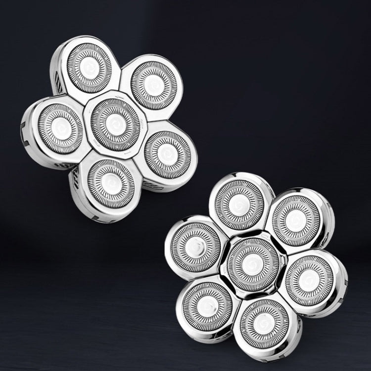 Shaver Replaceable Washable Double Ring Knife Mesh Floating Head 7 Knife Net - free shipping - PMC TechLife - Order now!