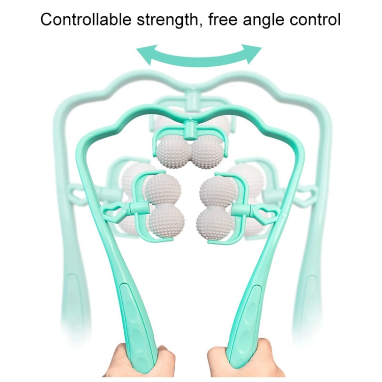 Handheld Cervical Shoulder And Neck Massager(Green) - free shipping - PMC TechLife - Order now!