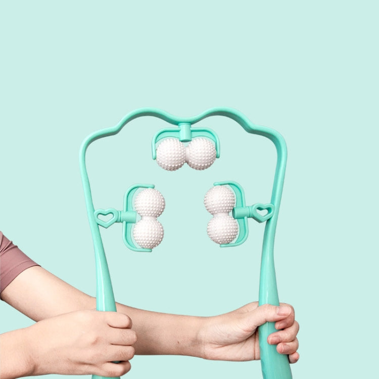 Handheld Cervical Shoulder And Neck Massager(Green) - free shipping - PMC TechLife - Order now!