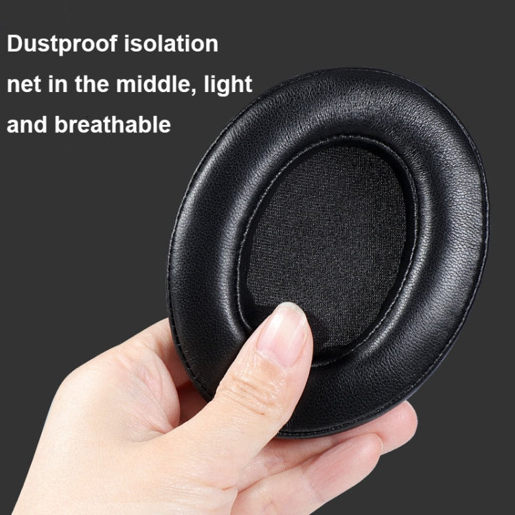 2 PCS Breathable Foam Headphone Earmuffs with Buckle For Sennheiser Momentum 3, Spec: Black Protein - Earmuff & Pad by PMC TechLife | Online Shopping South Africa | PMC TechLife