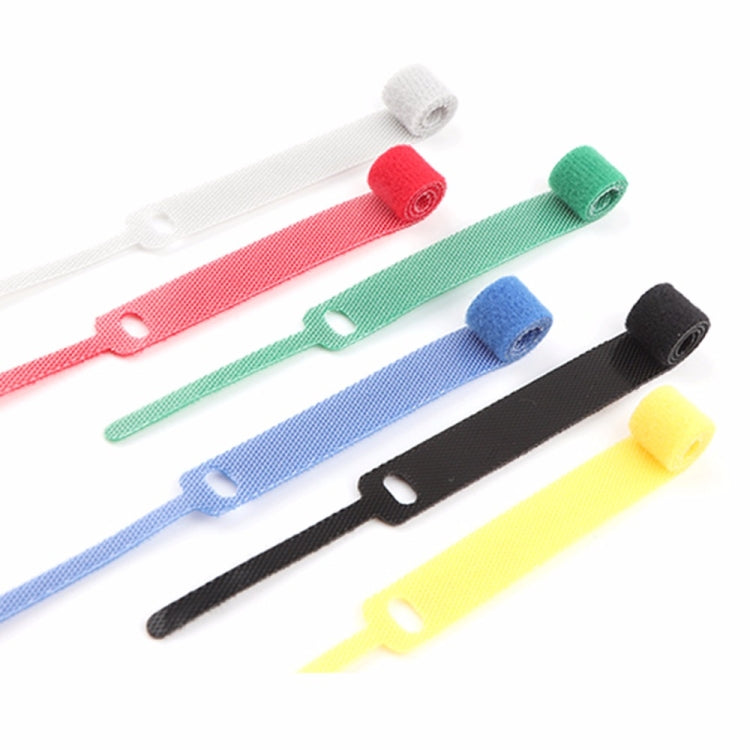50 PCS Needle Shape Self-adhesive Data Cable Organizer Colorful Bundles 10 x 130mm(Yellow) - Cable Organizer by PMC TechLife | Online Shopping South Africa | PMC TechLife