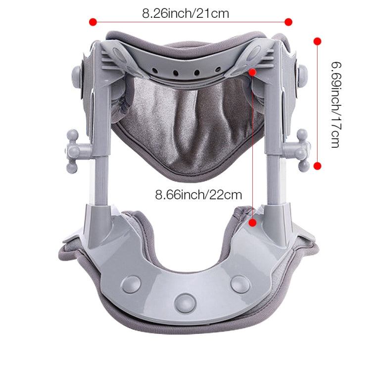 Cervical Spine Retractor Household Adjustable Hot Compress Stretching Neck Brace(Gray) - Corrector by PMC Jewellery | Online Shopping South Africa | PMC Jewellery