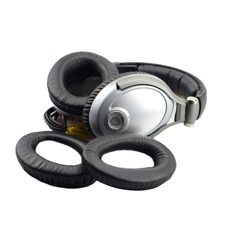 2 PCS Headset Earmuffs Sponge Case For Sennheiser PXC450/PXC350/PC350, Spec: Black Velvet - Earmuff & Pad by PMC TechLife | Online Shopping South Africa | PMC TechLife
