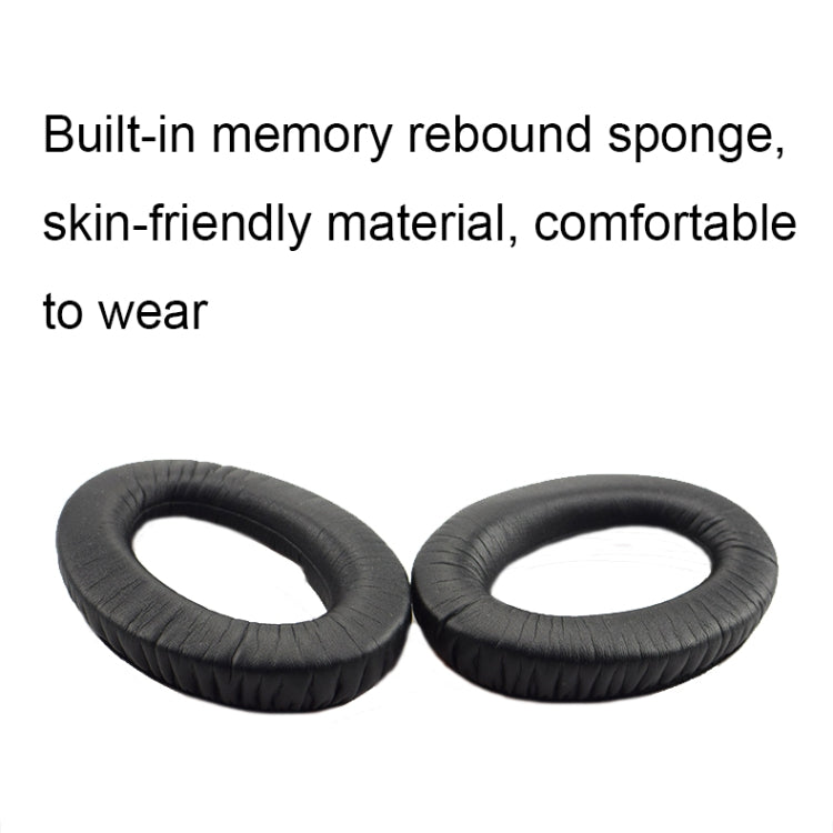 2 PCS Headset Earmuffs Sponge Case For Sennheiser PXC450/PXC350/PC350, Spec: Frosted Leather - Earmuff & Pad by PMC TechLife | Online Shopping South Africa | PMC TechLife
