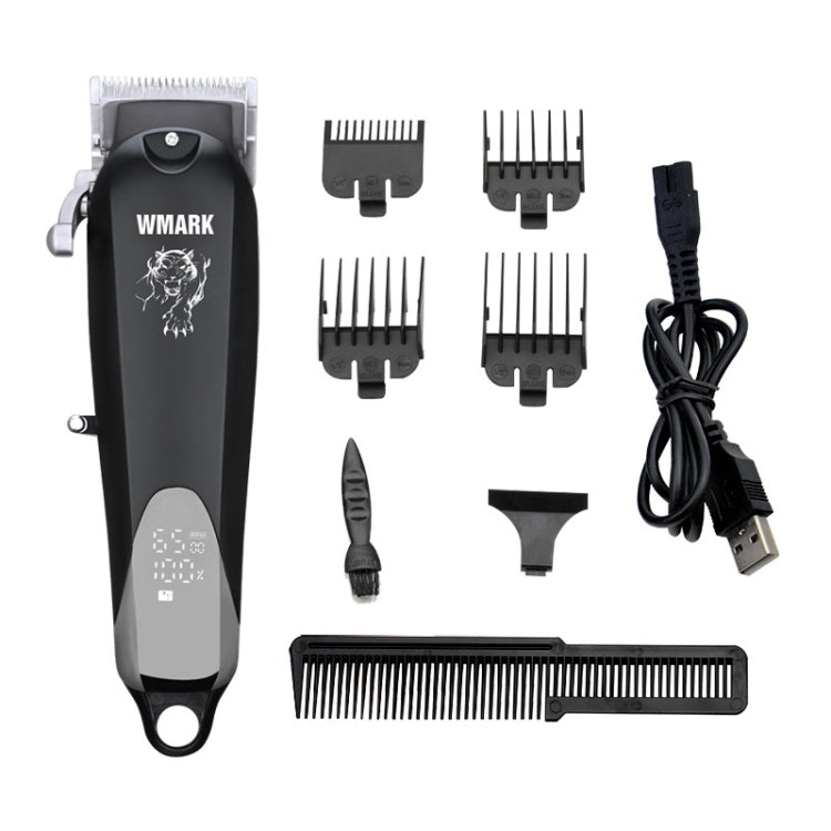 WMARK NG-103B Electric Hair Clipper Wireless LCD Display Hair Clipper(Black) - Hair Trimmer by WMARK | Online Shopping South Africa | PMC Jewellery