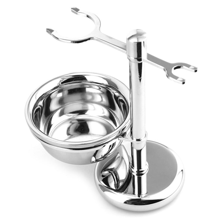 Men Manual Vintage Metal Shaver Stand Set(Silver) - free shipping - PMC TechLife - Order now!
