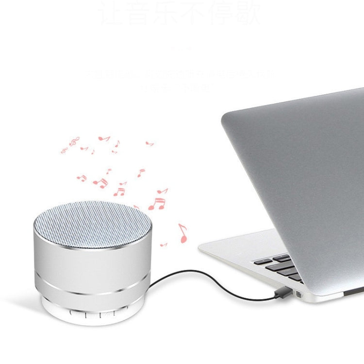 A10 Mini Metal Wireless Bluetooth Speaker(Black) - Mini Speaker by PMC TechLife | Online Shopping South Africa | PMC TechLife