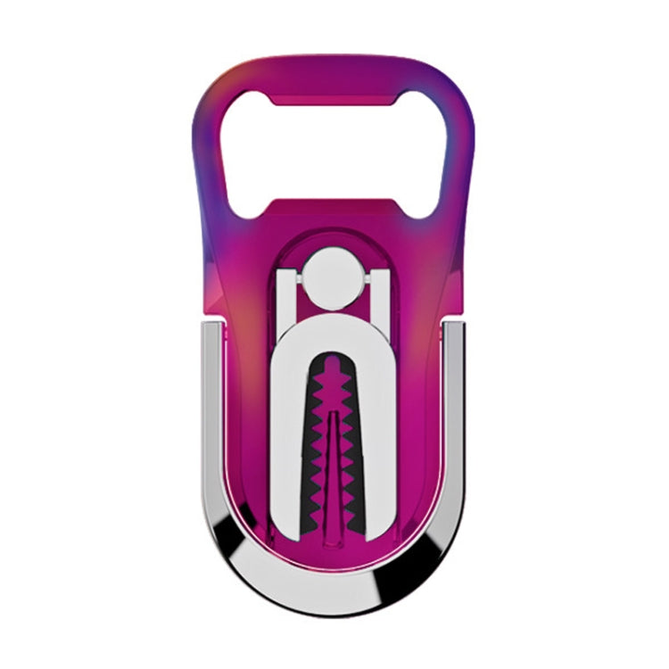 Multifunction Car Air Vent Phone Holder Finger Ring Phone Bracket Bottle Opener(Dazzling Color) - Ring Holder by PMC TechLife | Online Shopping South Africa | PMC TechLife