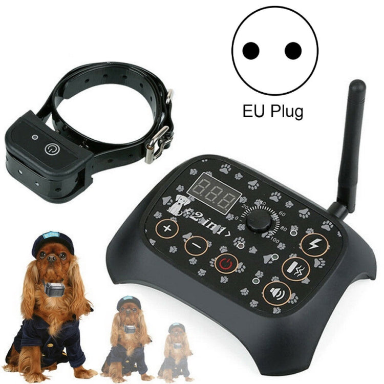 TF68 2-in-1 Dog Trainer Outdoor Electronic Wireless Fence With Collar EU Plug - free shipping - PMC TechLife - Order now!