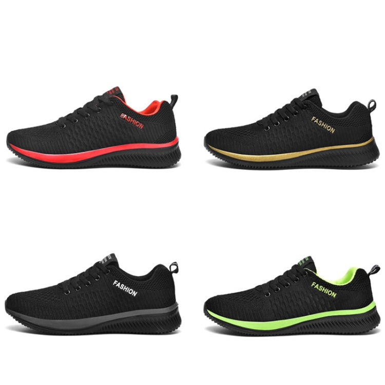 JD-9088 Autumn Fly Woven Soft Bottom Men Leisure Shoes Couple Running Shoes, Size: 39(Black Ash) - Casual Shoes by PMC Jewellery | Online Shopping South Africa | PMC Jewellery