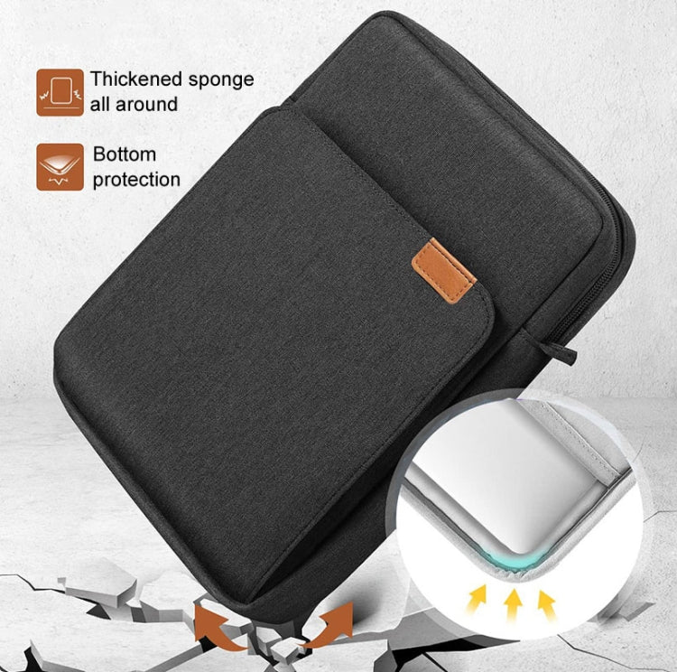 Vertical Laptop Bag Handheld Shoulder Crossbody Bag, Size: 13.3 Inch(Black) - 13.3 inch by PMC TechLife | Online Shopping South Africa | PMC TechLife