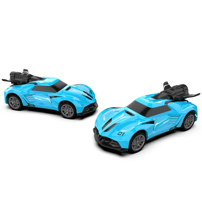 SL-354A 27 Frequency 1:24 Light Spray Remote Control Car Toy Model(Blue) - RC Cars by PMC Jewellery | Online Shopping South Africa | PMC Jewellery