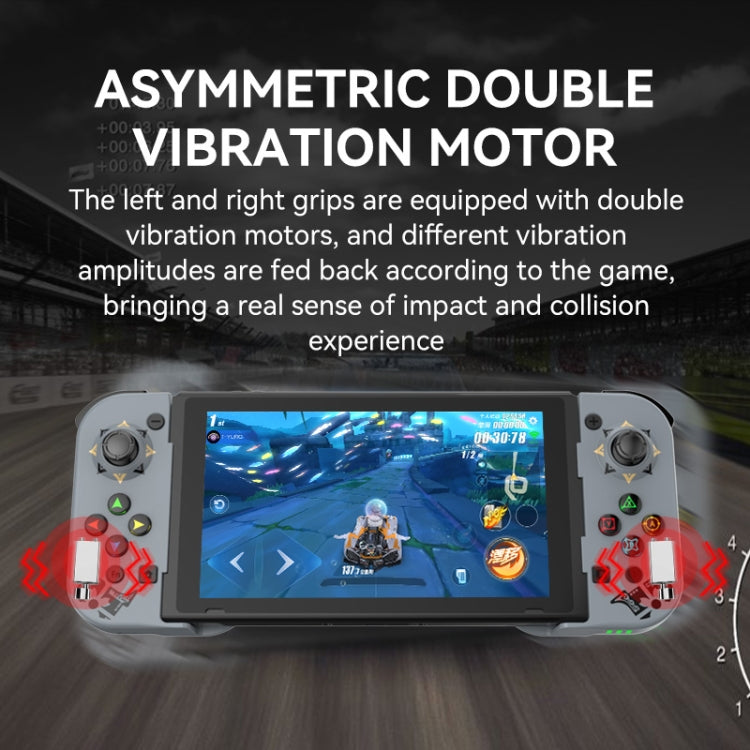 D5 Wireless Bluetooth Game Controller Joystick For IOS/Android For SWITCH/PS3/PS4(Red Blue) - Controller Gamepad by PMC TechLife | Online Shopping South Africa | PMC TechLife