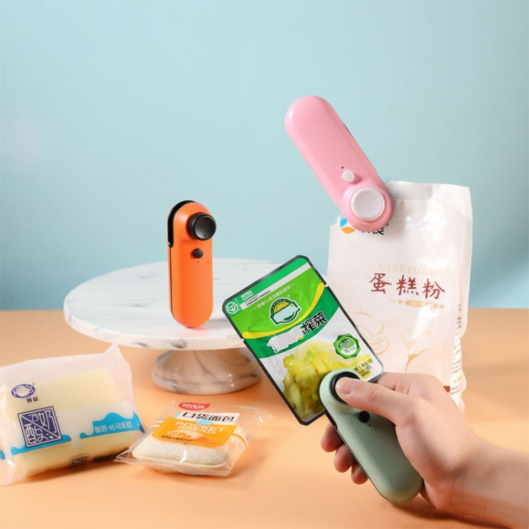W-168 Knob Charging Sealing/Opening Machine Mini Snack Moisture Sealer(Green) - free shipping - PMC TechLife - Order now!