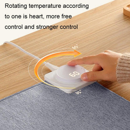 Joyroom JR-CY335 220V Smart Office Desktop Heating Thermostatic Mouse Pad, US Plug, Size: 60x36cm(Dark Gray) - Mouse Pads by Joyroom | Online Shopping South Africa | PMC Jewellery