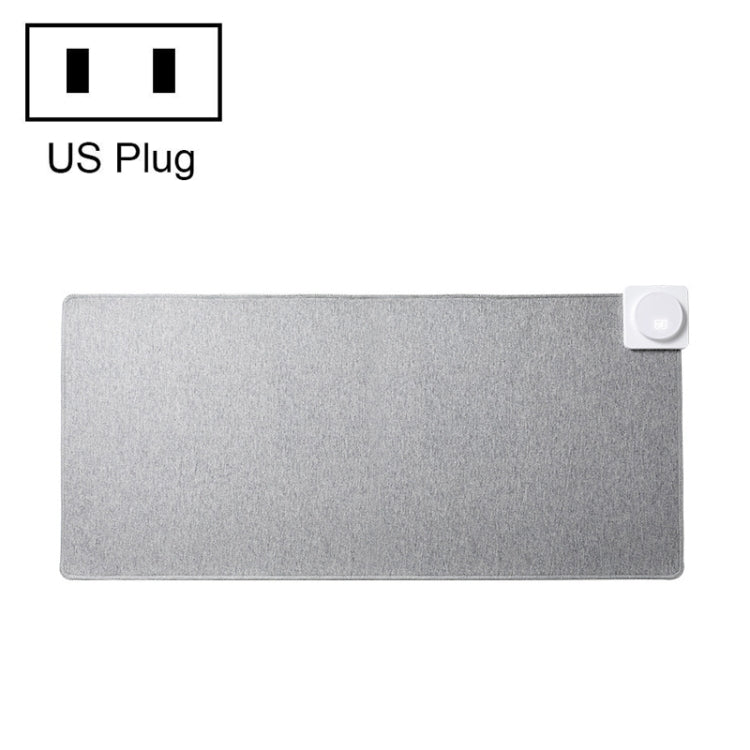 Joyroom JR-CY335 220V Smart Office Desktop Heating Thermostatic Mouse Pad, US Plug, Size: 80x32cm(Llight Gray) - Mouse Pads by Joyroom | Online Shopping South Africa | PMC Jewellery