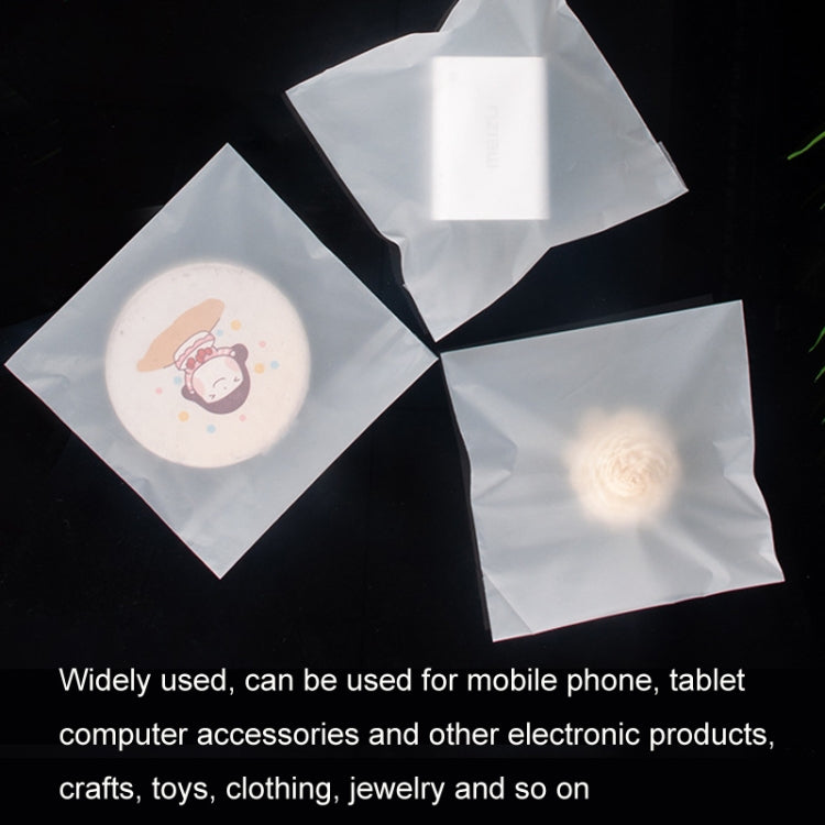 2 Sets CPE Matte Self -Sealed Bag Data Cable Phone Case Packaging Bag, Size: 8x12cm - free shipping - PMC TechLife - Order now!