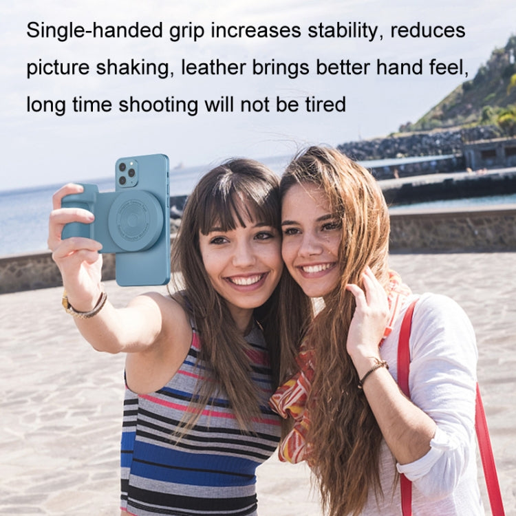 BBC-8 3 In1 Magnetic Absorption Wireless Charging Phone Stand Bluetooth Handheld Selfie Stick, Style: Upgrade Model(Black) - Multifunction Charger by PMC TechLife | Online Shopping South Africa | PMC TechLife
