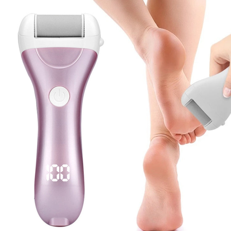 Electric Foot Grinder Digital Display USB Pedicure Peeling(Pink) - free shipping - PMC TechLife - Order now!