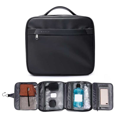 BANGE BG-7529 Convenient Travel Foldable Cosmetic Storage Bag Toiletry Bag With Hook(Black) - Storage Boxes by BANGE | Online Shopping South Africa | PMC Jewellery