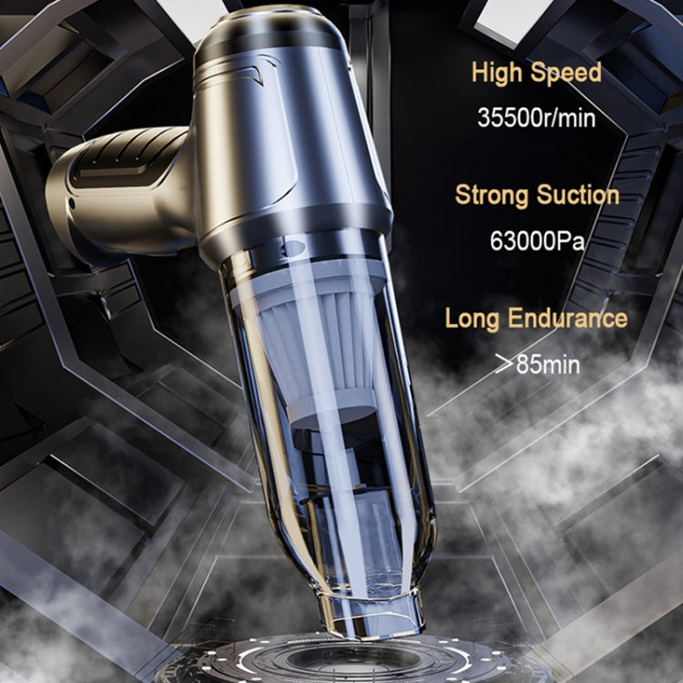 SUITU Car Wireless Wet And Wet Charging Handheld Vacuum Cleaner, Style: Basic - Vacuum Cleaner by SUITU | Online Shopping South Africa | PMC TechLife | Buy Now Pay Later Mobicred