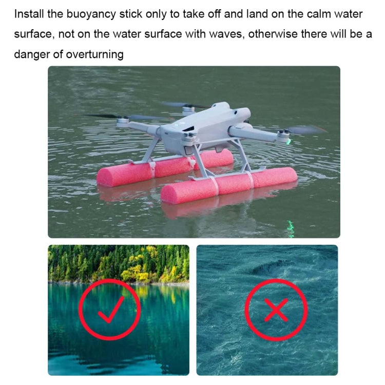 For DJI Mini 3 Pro CQT 913492 Floating Heightened Drone Landing Gear Buoyancy Rod - Others by CQT | Online Shopping South Africa | PMC TechLife