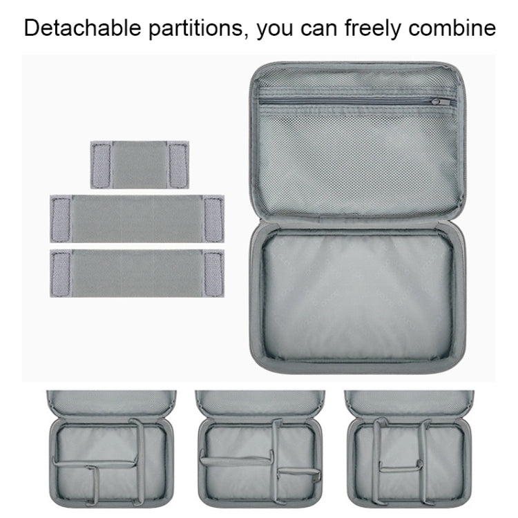 Baona Multifunctional Earphone Data Cable Digital Storage Bag, Spec: Single-layer (Black) - free shipping - PMC TechLife - Order now!