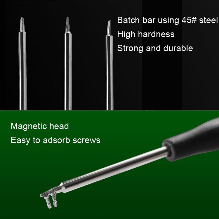 30pcs Color Hat Screw Batch Digital Mobile Phone Clock Maintenance Tool, Series: T5 Hexagon - Screwdriver by PMC TechLife | Online Shopping South Africa | PMC TechLife