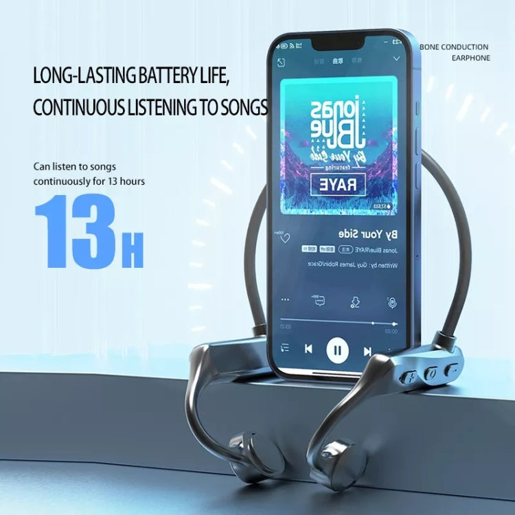 K69 Bluetooth Headset Sound Conduction Binoconic Business Sports Earphone(Black) - Sport Earphone by PMC TechLife | Online Shopping South Africa | PMC TechLife | Buy Now Pay Later Mobicred