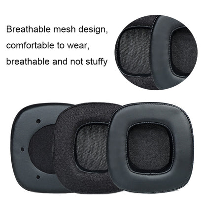 1pair Headphone Breathable Sponge Cover for Xiberia S21/T20, Color: Leather Black - Earmuff & Pad by PMC Jewellery | Online Shopping South Africa | PMC Jewellery