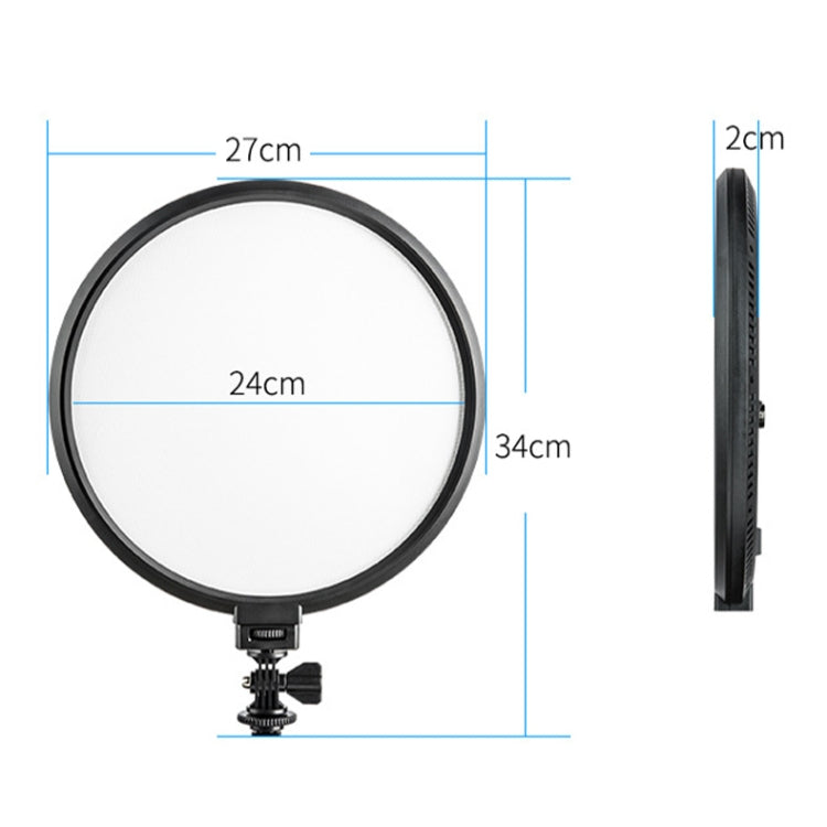 VILTROX VL-500T Intelligent Digital Display Circular LED Photography Fill Light -  by VILTROX | Online Shopping South Africa | PMC Jewellery | Buy Now Pay Later Mobicred