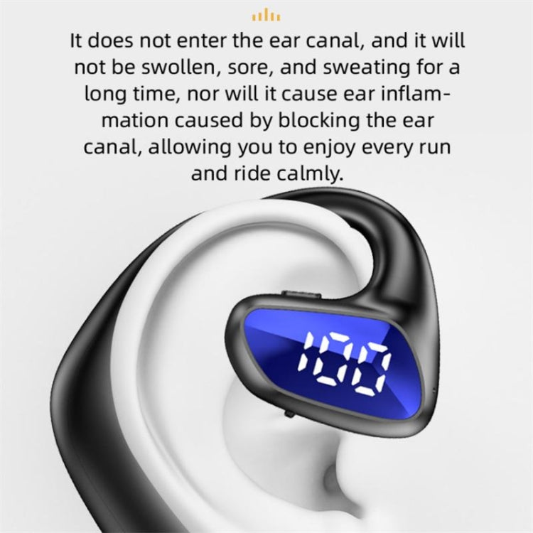 M-K8 Bluetooth Headset Ear Hanging Business Model Air Conduction Earphone(Blue) - Bluetooth Earphone by PMC TechLife | Online Shopping South Africa | PMC TechLife