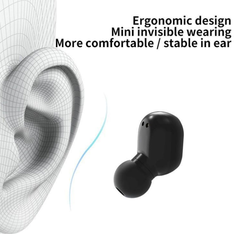 E7s Digital Sports Waterproof TWS Bluetooth 5.0 In-Ear Headphones(Black) - TWS Earphone by PMC TechLife | Online Shopping South Africa | PMC TechLife