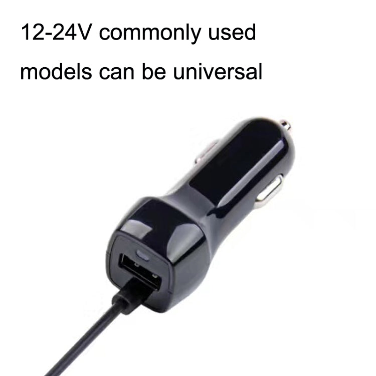 522AL Fast Charging With Cable Car Charging, Output Interface: 8 Pin (Black) - Car Charger by PMC Jewellery | Online Shopping South Africa | PMC Jewellery