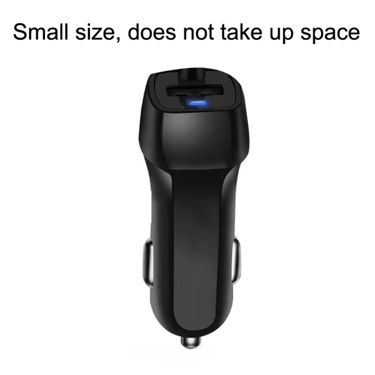522AL Fast Charging With Cable Car Charging, Output Interface: Type-C/USB-C (Black) - free shipping - PMC TechLife - Order now!