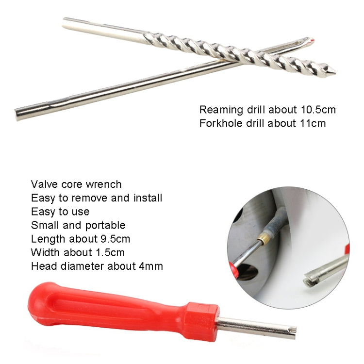 11pcs/set Car Vacuum Tire Repair Tools Tire Repair Needle Rubber Strip Tool Set - free shipping - PMC TechLife - Order now!