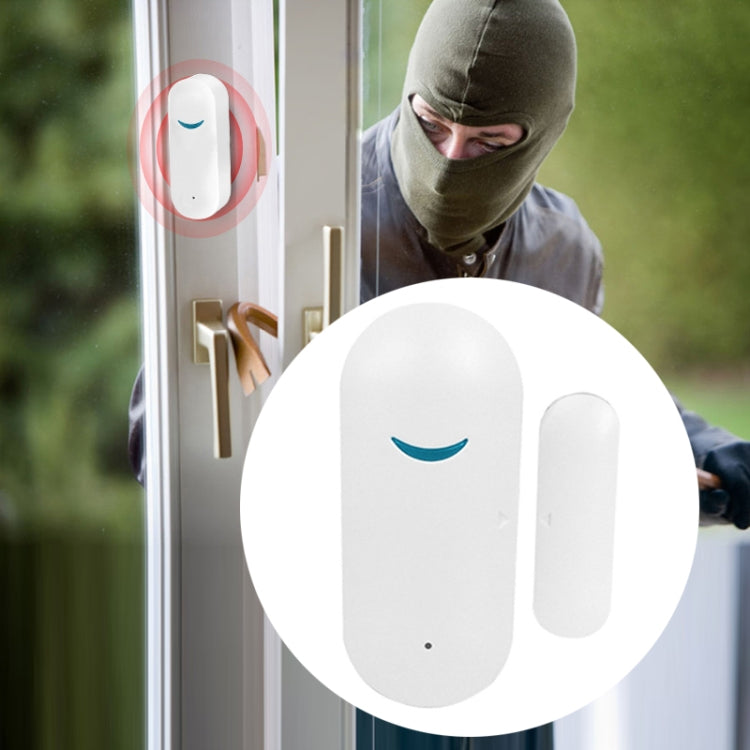 Tuya WiFi Door Magnetic Sensor Remote Intelligent Linkage Doors Windows Switch Anti-alarm APP Reminder Alarm - Door Window Alarm by PMC TechLife | Online Shopping South Africa | PMC TechLife