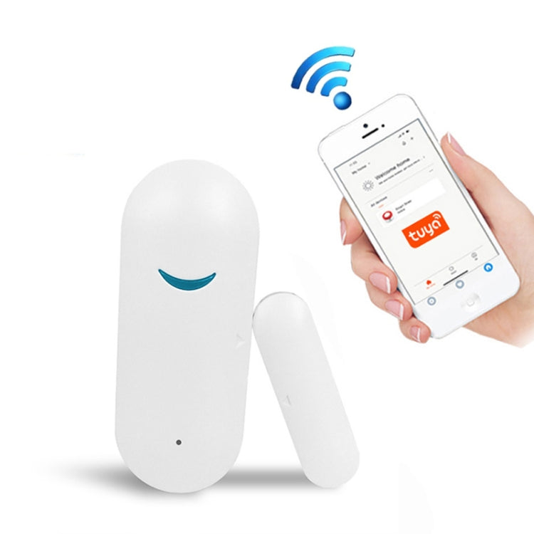 Tuya WiFi Door Magnetic Sensor Remote Intelligent Linkage Doors Windows Switch Anti-alarm APP Reminder Alarm - Door Window Alarm by PMC TechLife | Online Shopping South Africa | PMC TechLife