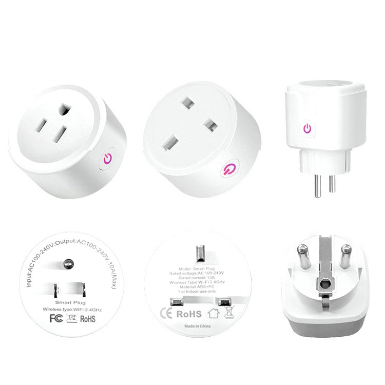 Tuya Smart App Wifi Smart Socket Phone Remote Timing Voice Switch Supports Alexa UK Plug, Style: 20A Power Model - Smart Socket by PMC TechLife | Online Shopping South Africa | PMC TechLife