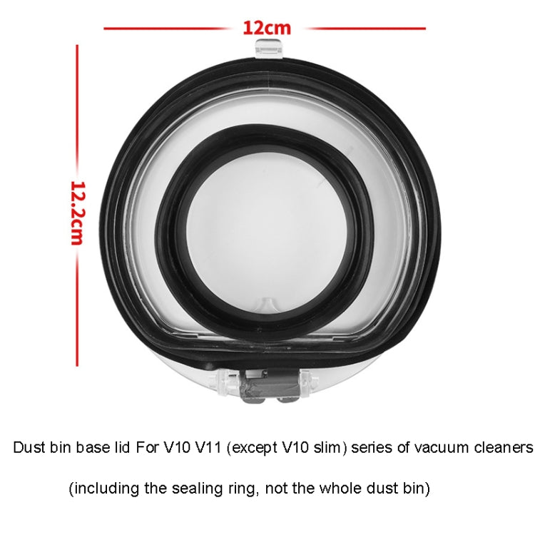 For Dyson V10 V11 Dust Bin Base Lid Vacuum Cleaner Replacement Accessories - free shipping - PMC TechLife - Order now!