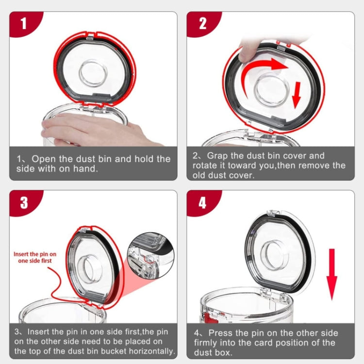 For Dyson V10 V11 Dust Bin Base Lid Vacuum Cleaner Replacement Accessories - free shipping - PMC TechLife - Order now!