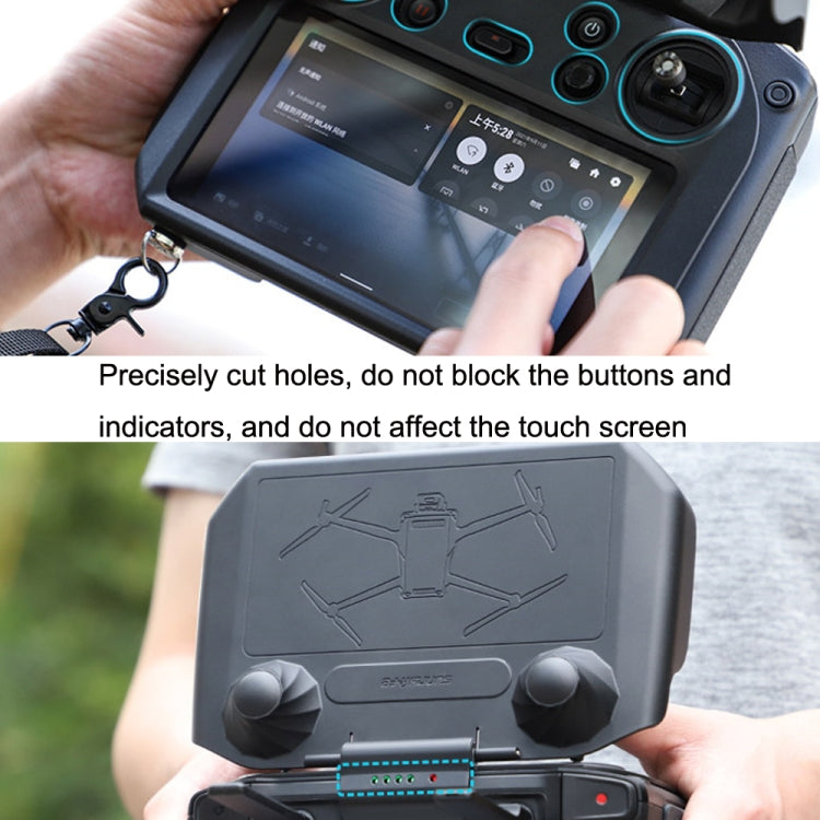 Sunnylife YK558 With Screen Remote Control Shielding Protection Cover For DJI Mini 3 / 3 Pro / Mavic 3 / RC Pro(Black) - Other by Sunnylife | Online Shopping South Africa | PMC TechLife | Buy Now Pay Later Mobicred