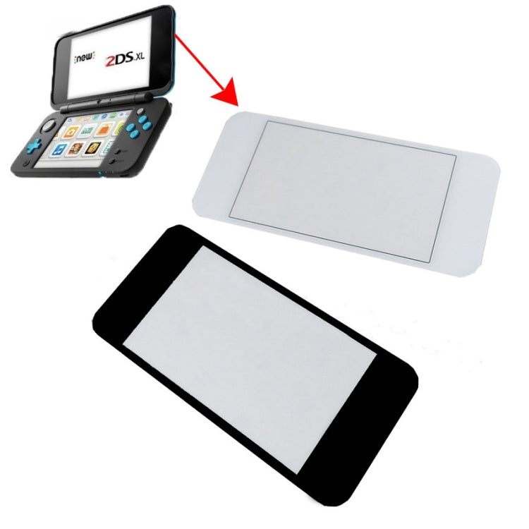 For Nintendo New 2DS XL/LL  Upper Screen Mirror Cover Protector(White) - free shipping - PMC TechLife - Order now!