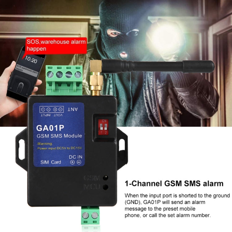 GA01P 2G Mini Intelligent Power Off / Power Outage SMS Phone Alarm - Alarm System by PMC TechLife | Online Shopping South Africa | PMC TechLife